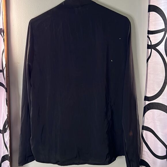 Melloday wrap style, blouse, size large - Picture 9 of 11